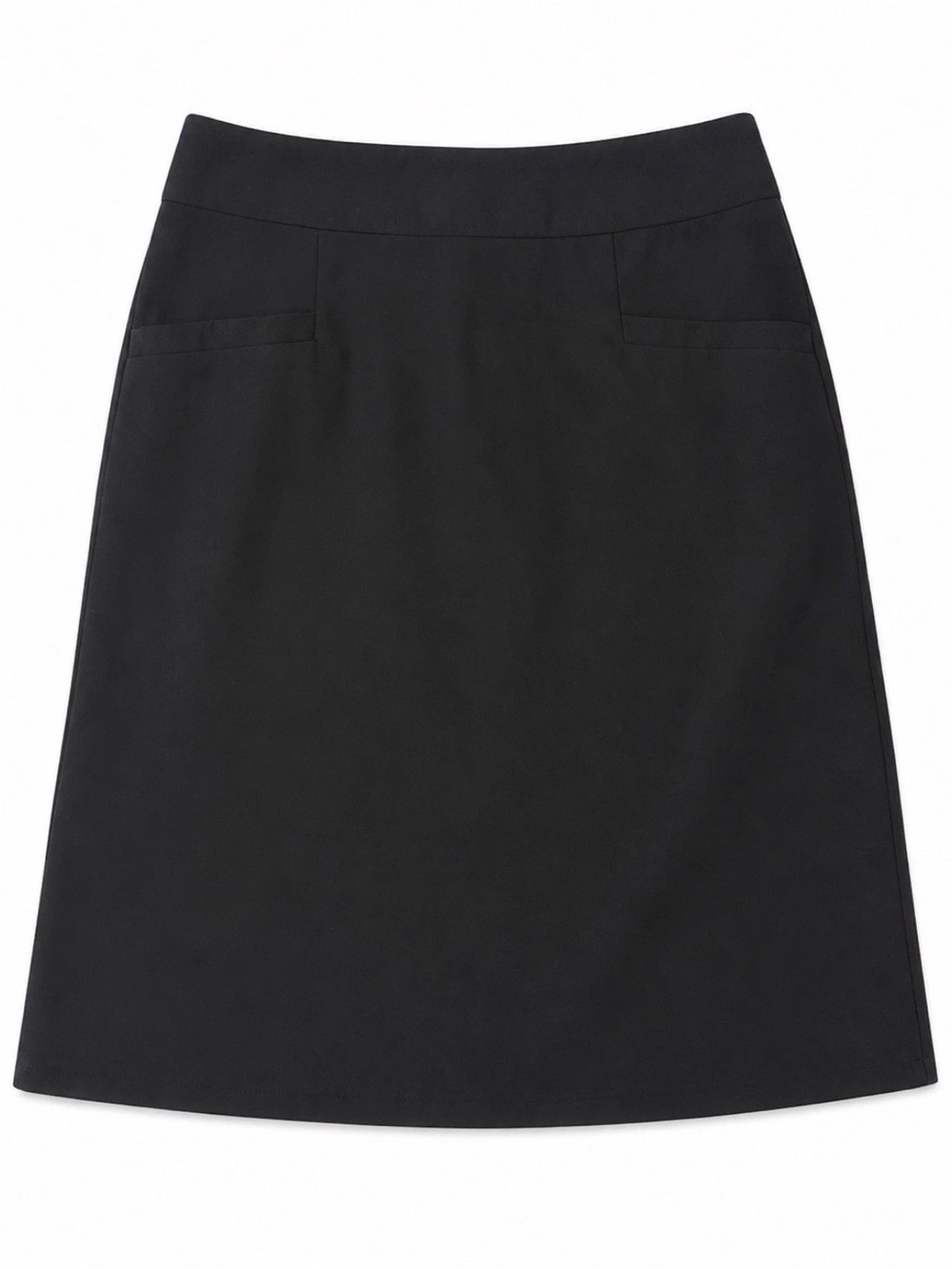 Banana Republic Black A‑Line Pocket Skirt